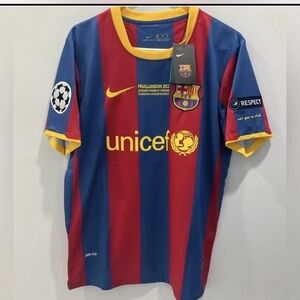 Nike Kids Barcelona Jersey - Blue and Red